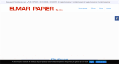 Desktop Screenshot of elmarpapier.pl